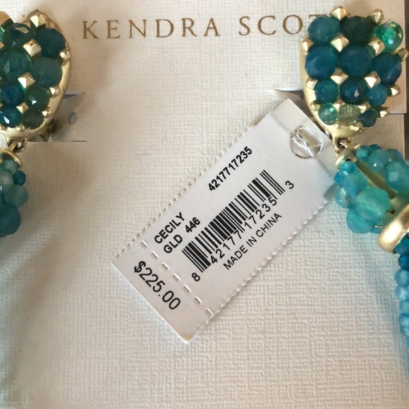 Kendra Scott Turquoise Blue Stunners‼️ - Picture 5 of 5